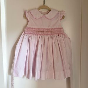 Marco & Lizzy - Pink Smocked Dress - 24 months